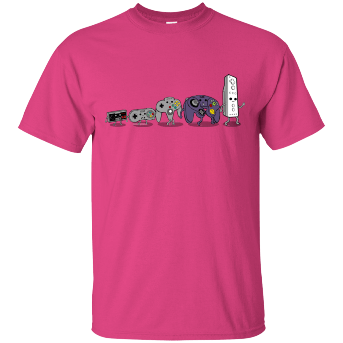 T-Shirts Heliconia / Small Evolution controller NES T-Shirt