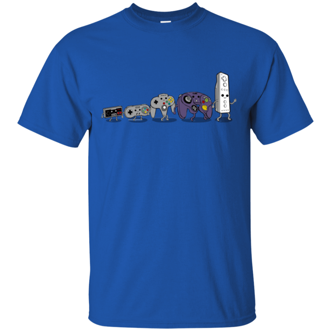 T-Shirts Royal / Small Evolution controller NES T-Shirt
