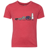 T-Shirts Vintage Red / YXS Evolution controller NES Youth Triblend T-Shirt