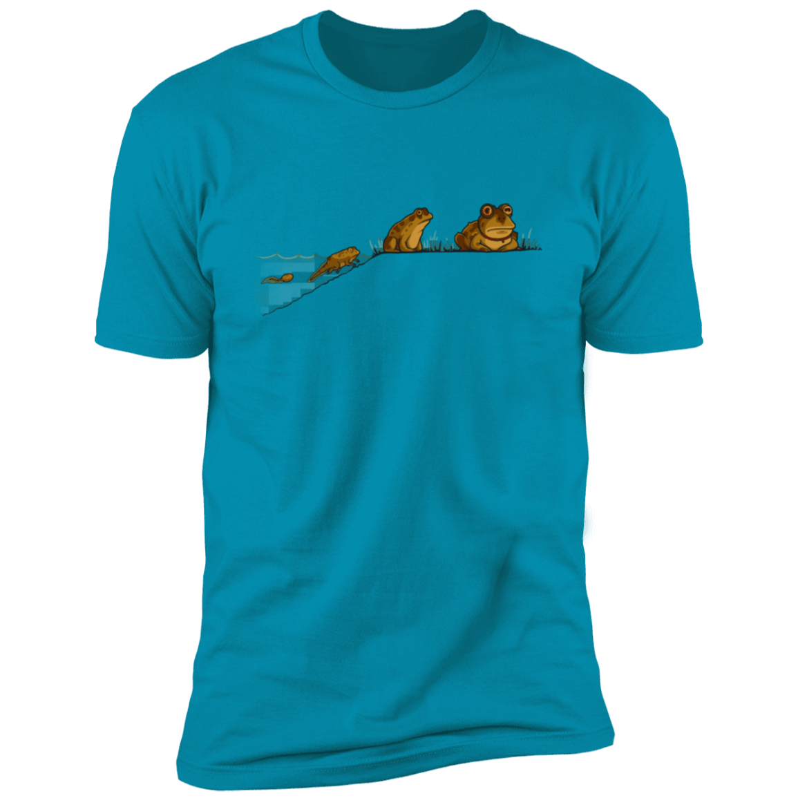 T-Shirts Turquoise / S Evolution Men's Premium T-Shirt