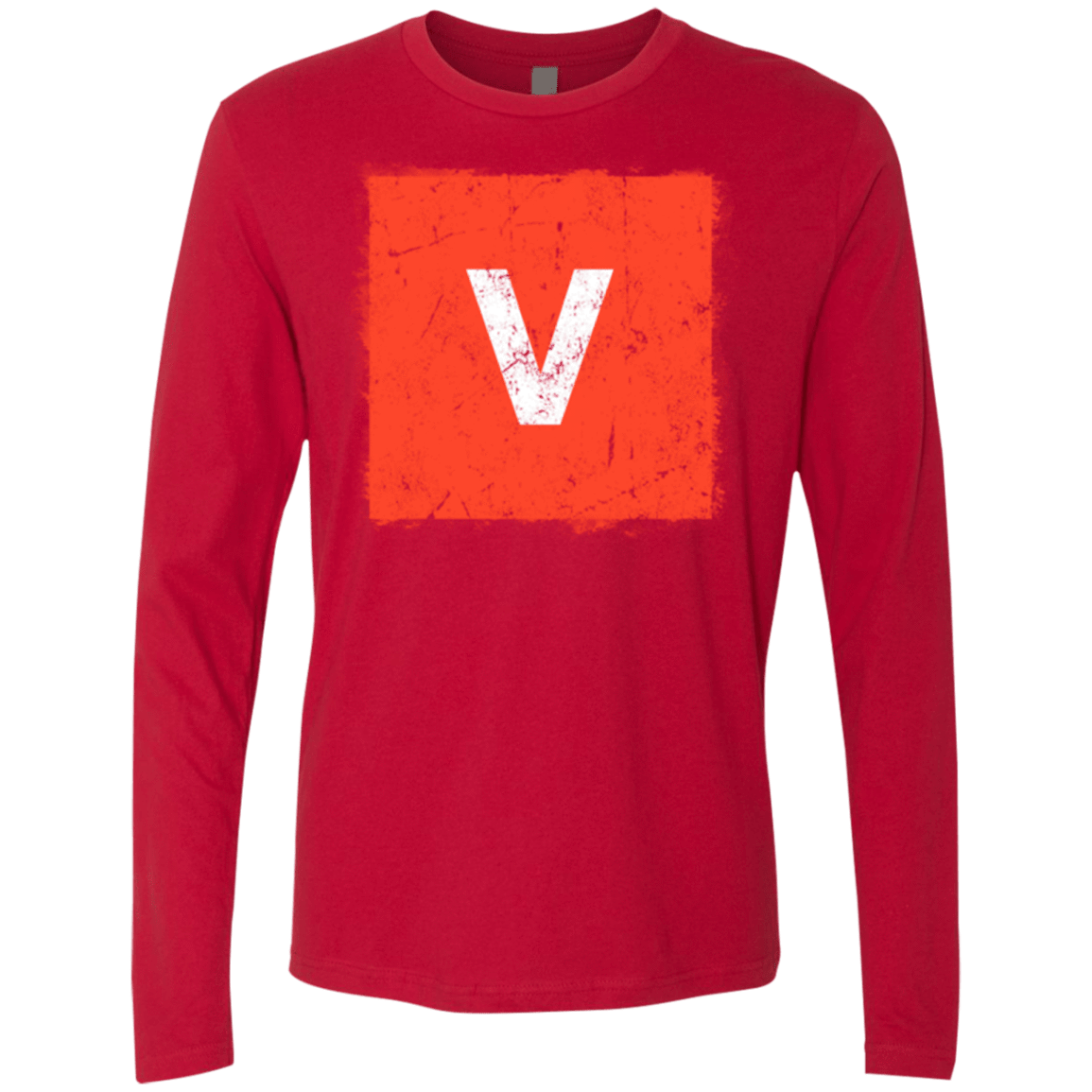 T-Shirts Red / Small Evolve Men's Premium Long Sleeve
