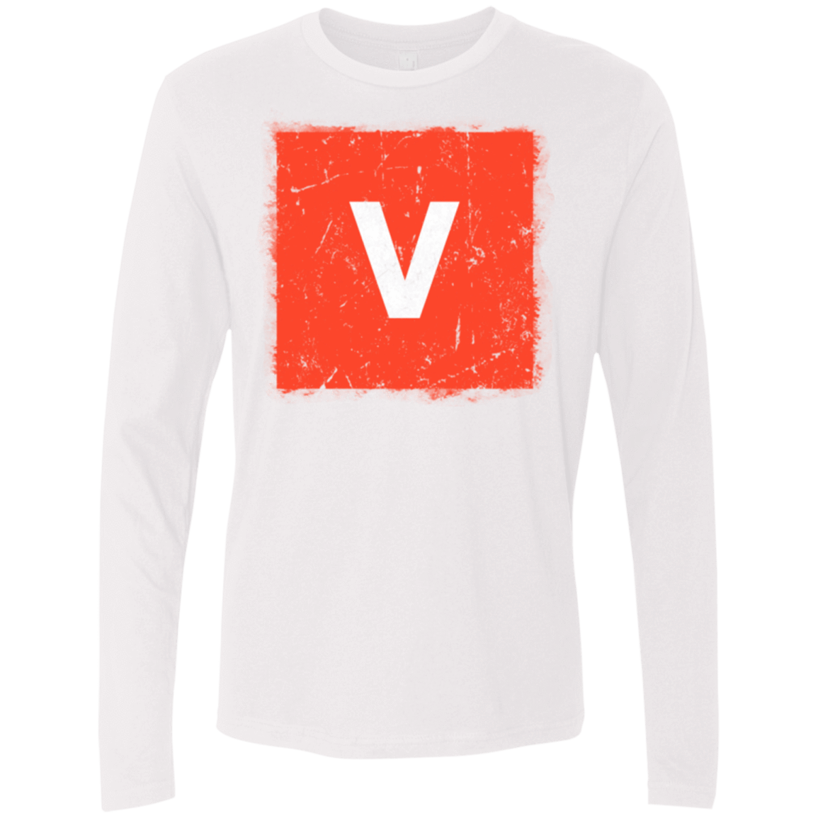 T-Shirts White / Small Evolve Men's Premium Long Sleeve