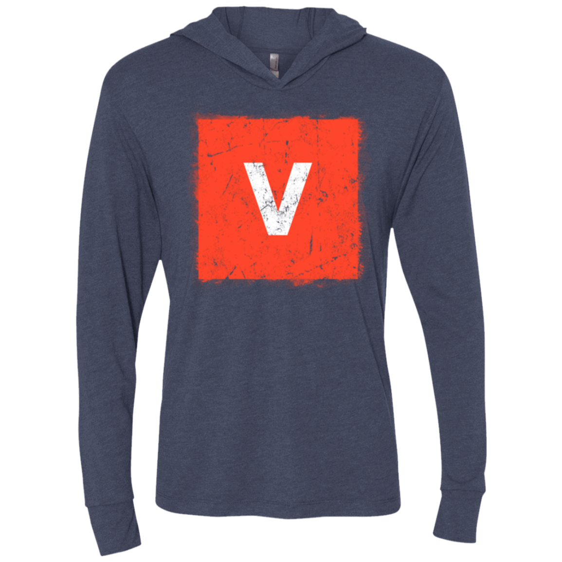 Evolve Triblend Long Sleeve Hoodie Tee