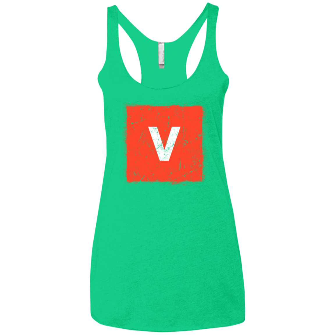 T-Shirts Envy / X-Small Evolve Women's Triblend Racerback Tank