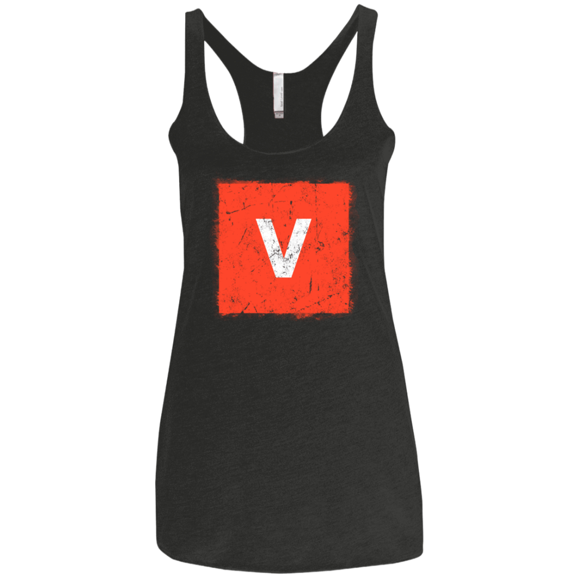 T-Shirts Vintage Black / X-Small Evolve Women's Triblend Racerback Tank