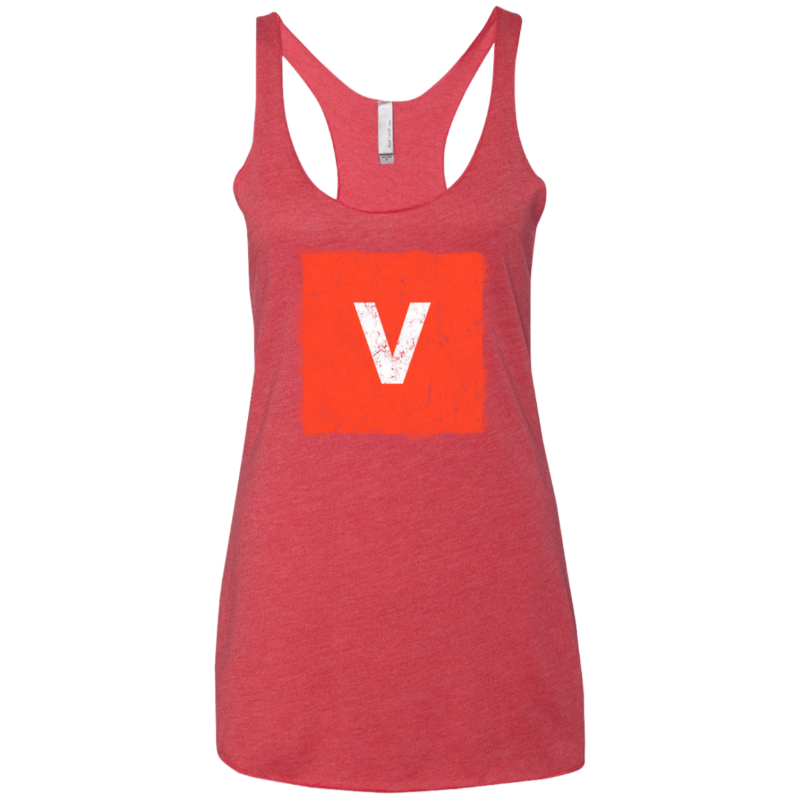 T-Shirts Vintage Red / X-Small Evolve Women's Triblend Racerback Tank