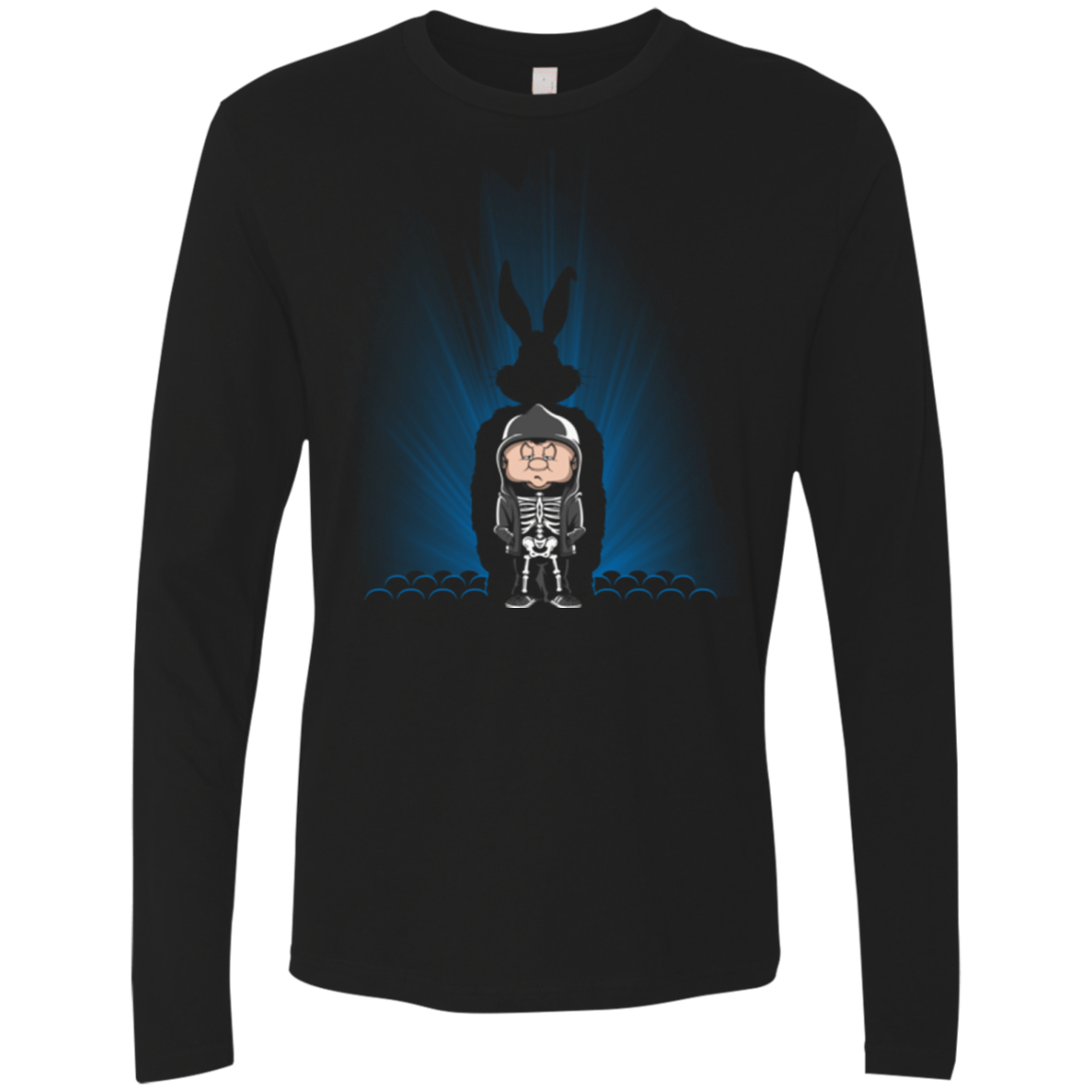 T-Shirts Black / Small Evwyone Dies Awone Men's Premium Long Sleeve