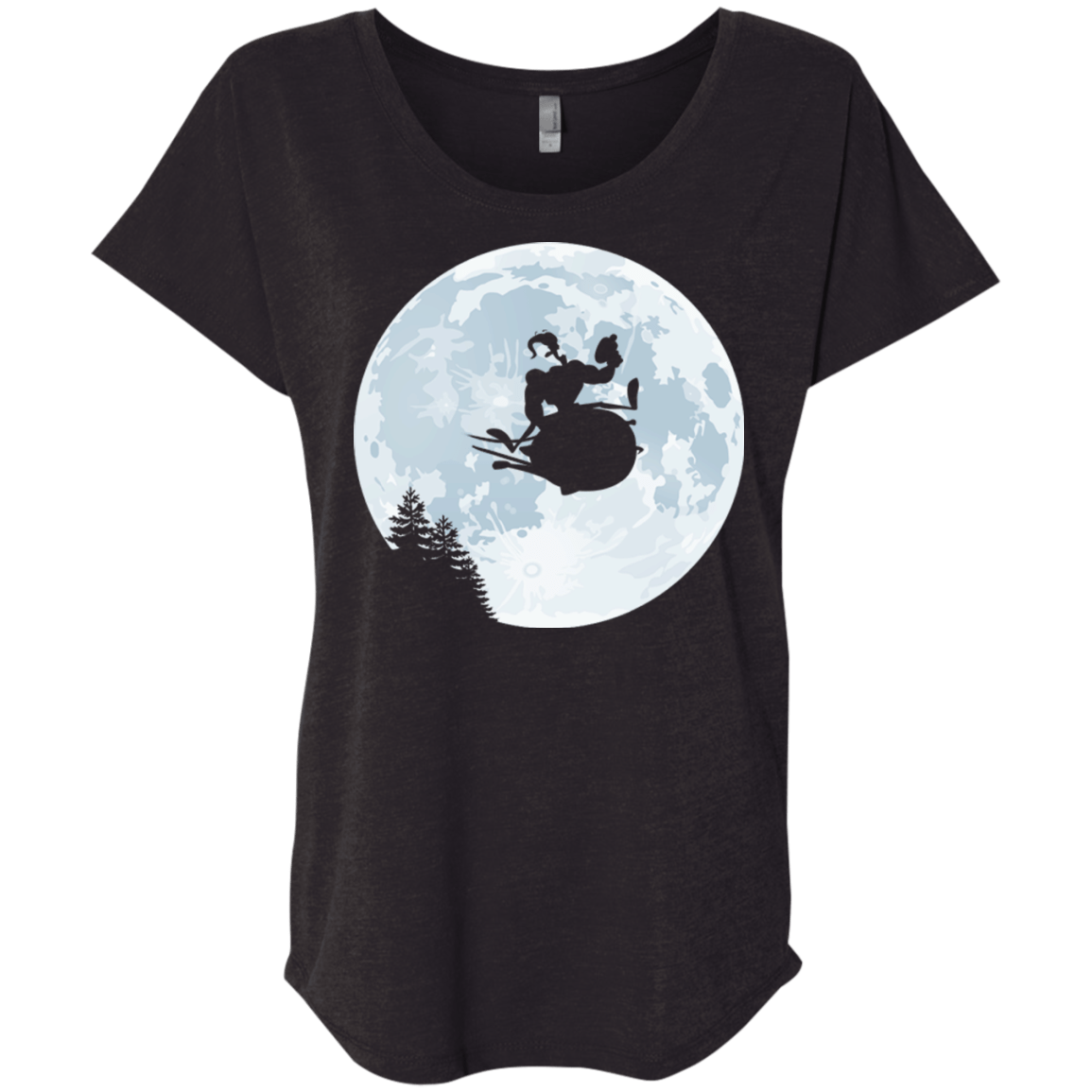 T-Shirts Vintage Black / X-Small EW Jim Triblend Dolman Sleeve