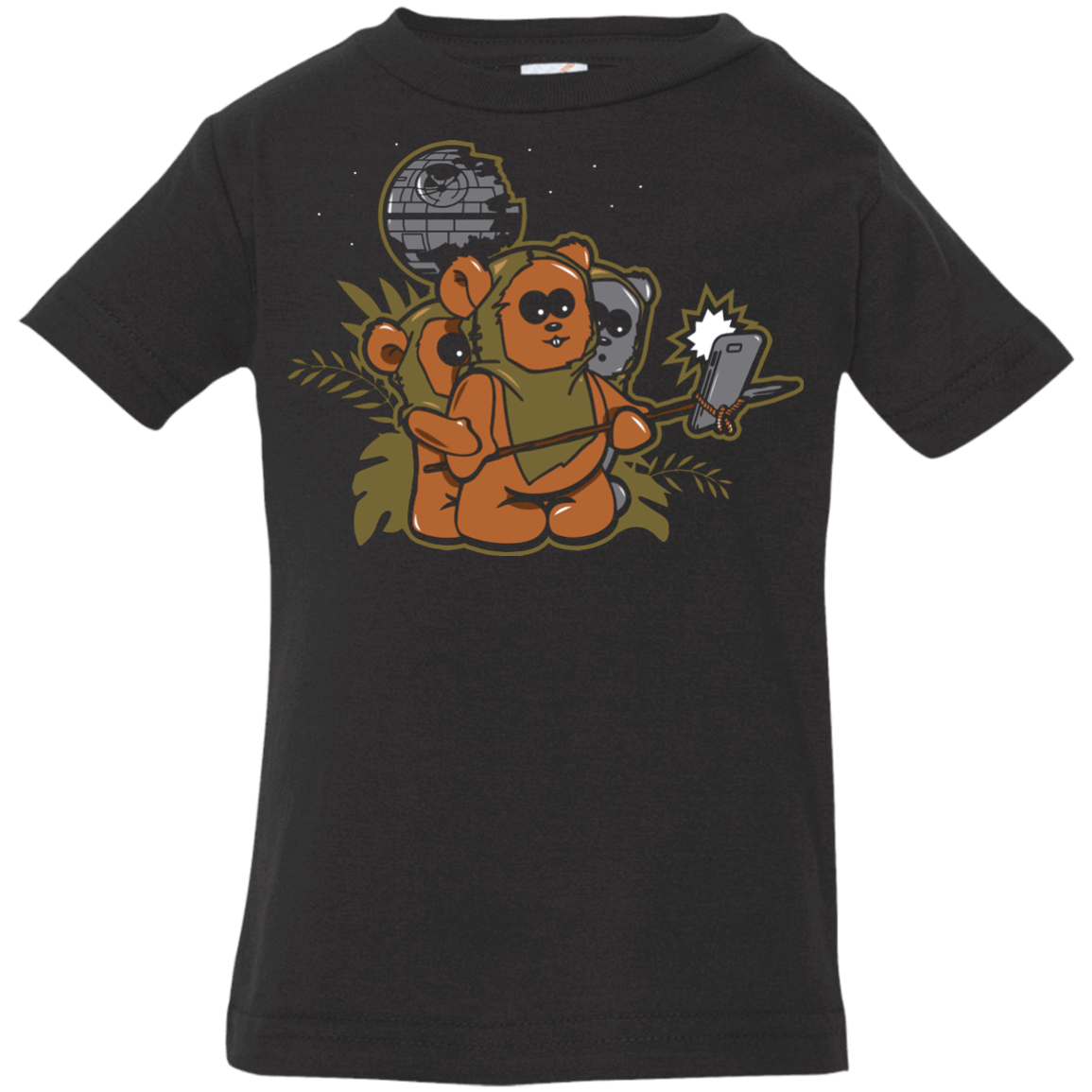 T-Shirts Black / 6 Months Ewok Selfie Infant Premium T-Shirt