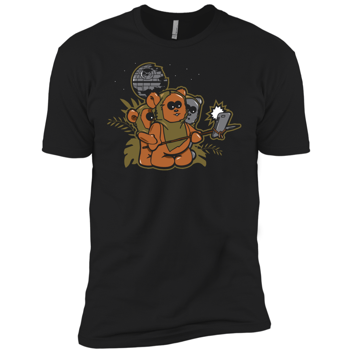 T-Shirts Black / X-Small Ewok Selfie Men's Premium T-Shirt
