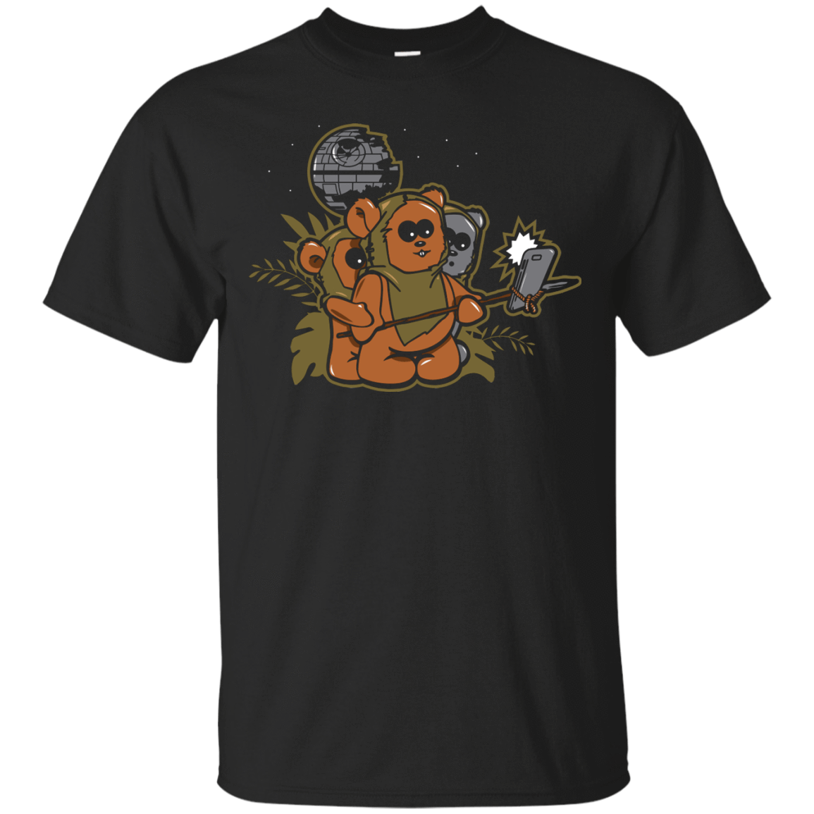 T-Shirts Black / Small Ewok Selfie T-Shirt