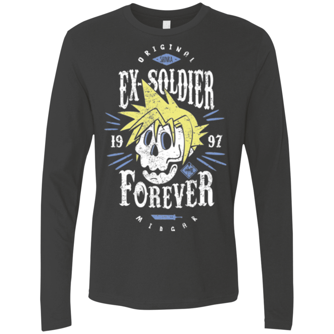 T-Shirts Heavy Metal / Small Ex-Soldier Forever Men's Premium Long Sleeve