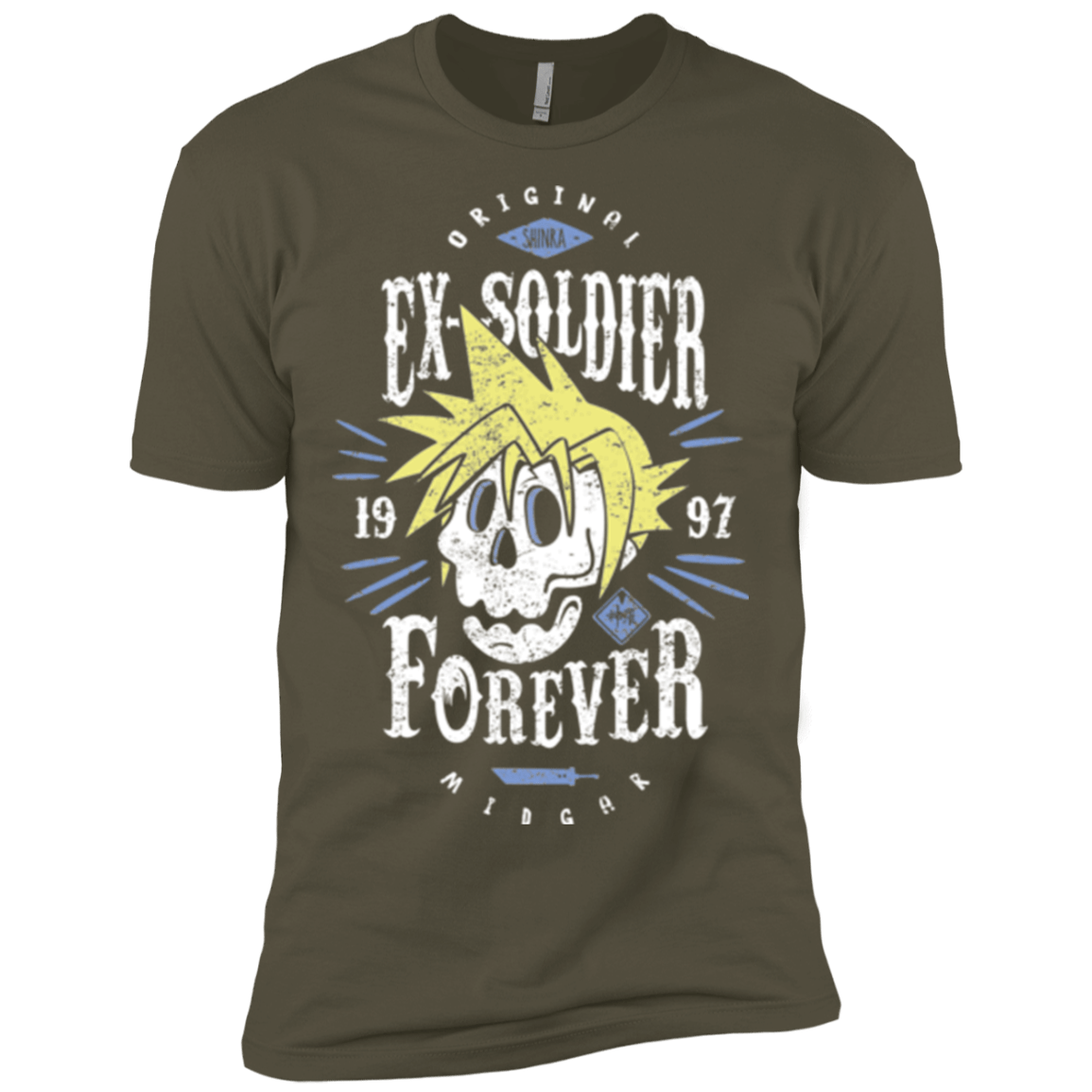 T-Shirts Military Green / X-Small Ex-Soldier Forever Men's Premium T-Shirt