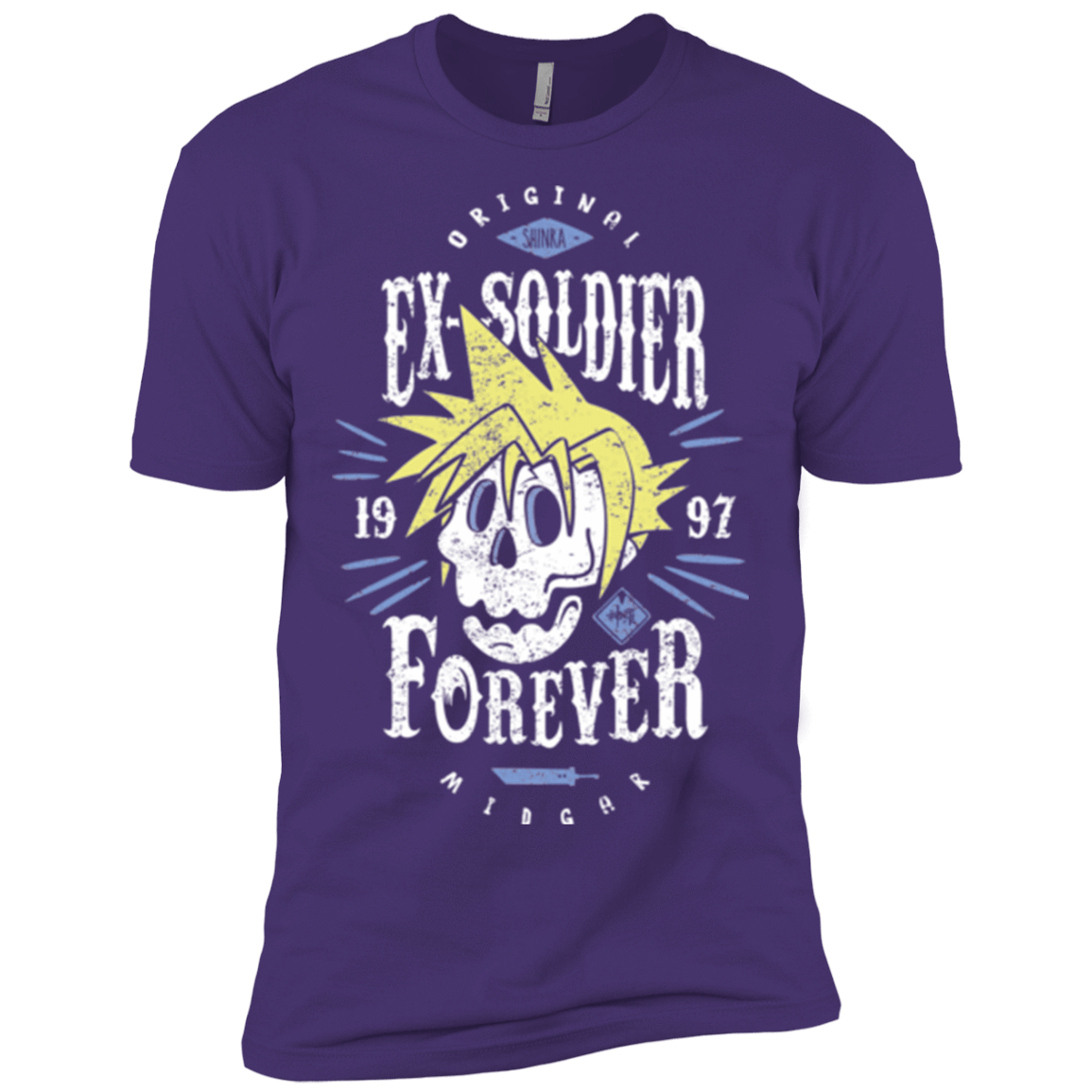 T-Shirts Purple / X-Small Ex-Soldier Forever Men's Premium T-Shirt