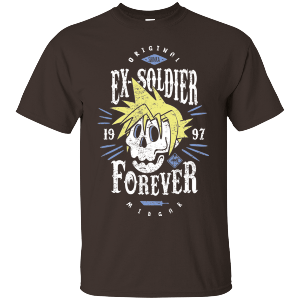 T-Shirts Dark Chocolate / Small Ex-Soldier Forever T-Shirt