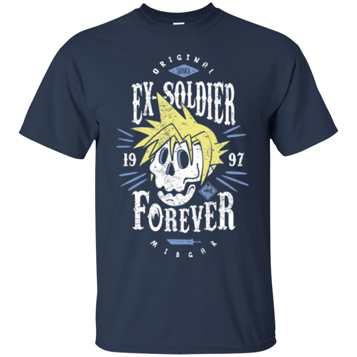 T-Shirts Navy / Small Ex-Soldier Forever T-Shirt