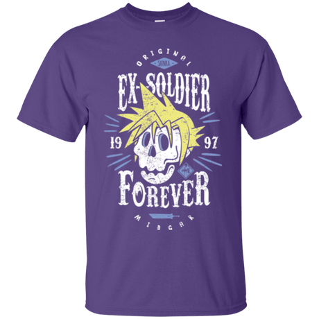 T-Shirts Purple / Small Ex-Soldier Forever T-Shirt