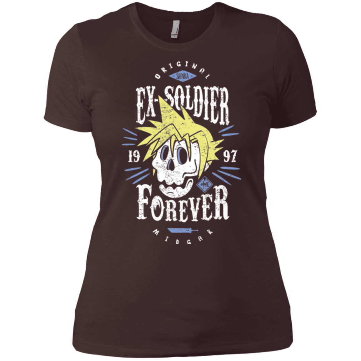T-Shirts Dark Chocolate / X-Small Ex-Soldier Forever Women's Premium T-Shirt
