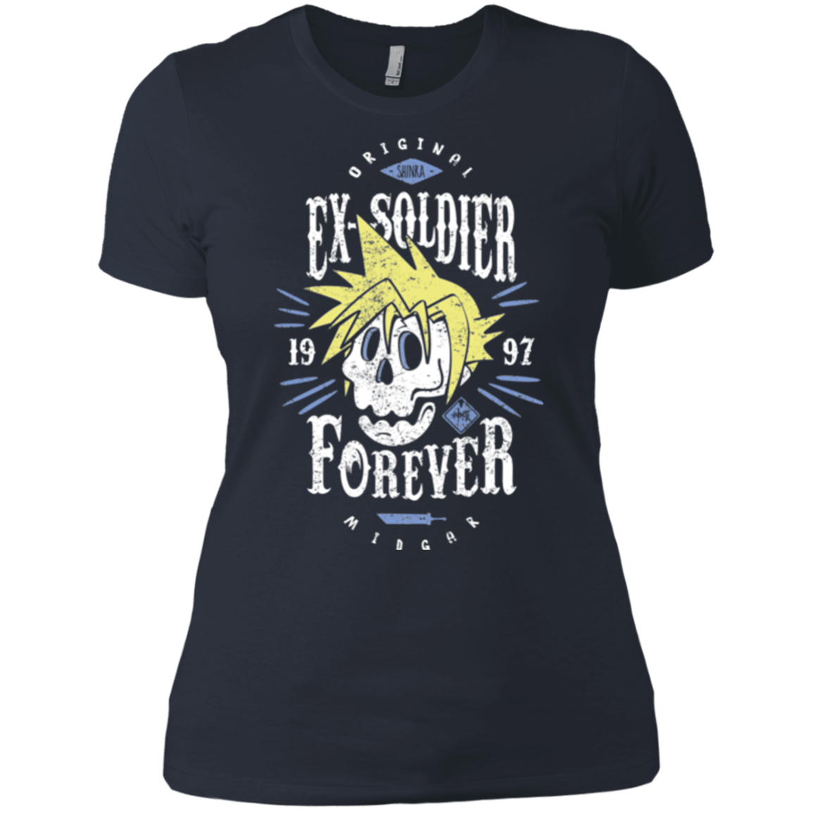 T-Shirts Indigo / X-Small Ex-Soldier Forever Women's Premium T-Shirt