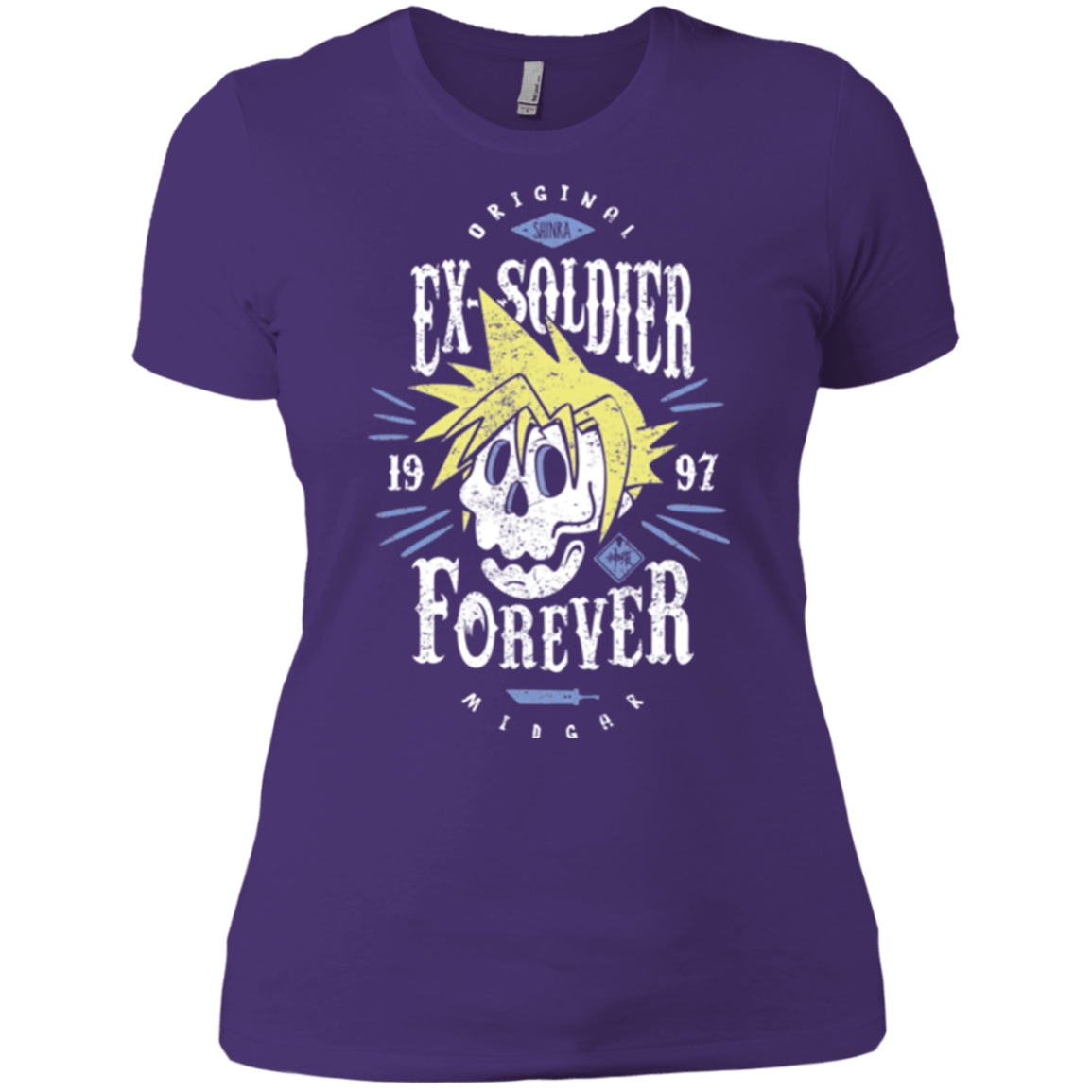 T-Shirts Purple / X-Small Ex-Soldier Forever Women's Premium T-Shirt