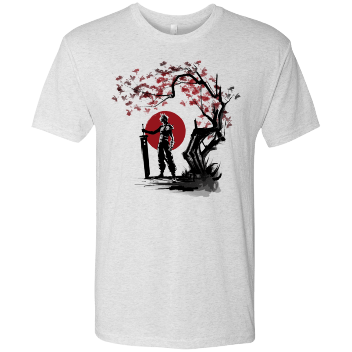 T-Shirts Heather White / Small Ex-soldier under the sun Men's Triblend T-Shirt