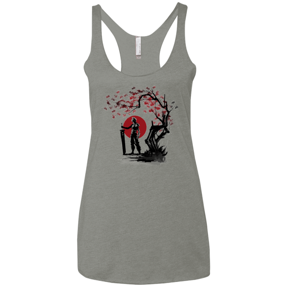 T-Shirts Venetian Grey / X-Small Ex-soldier under the sun Women's Triblend Racerback Tank
