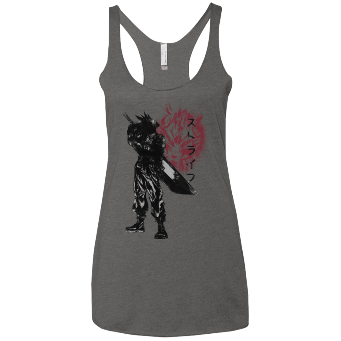 T-Shirts Premium Heather / X-Small Ex Soldier Women's Triblend Racerback Tank