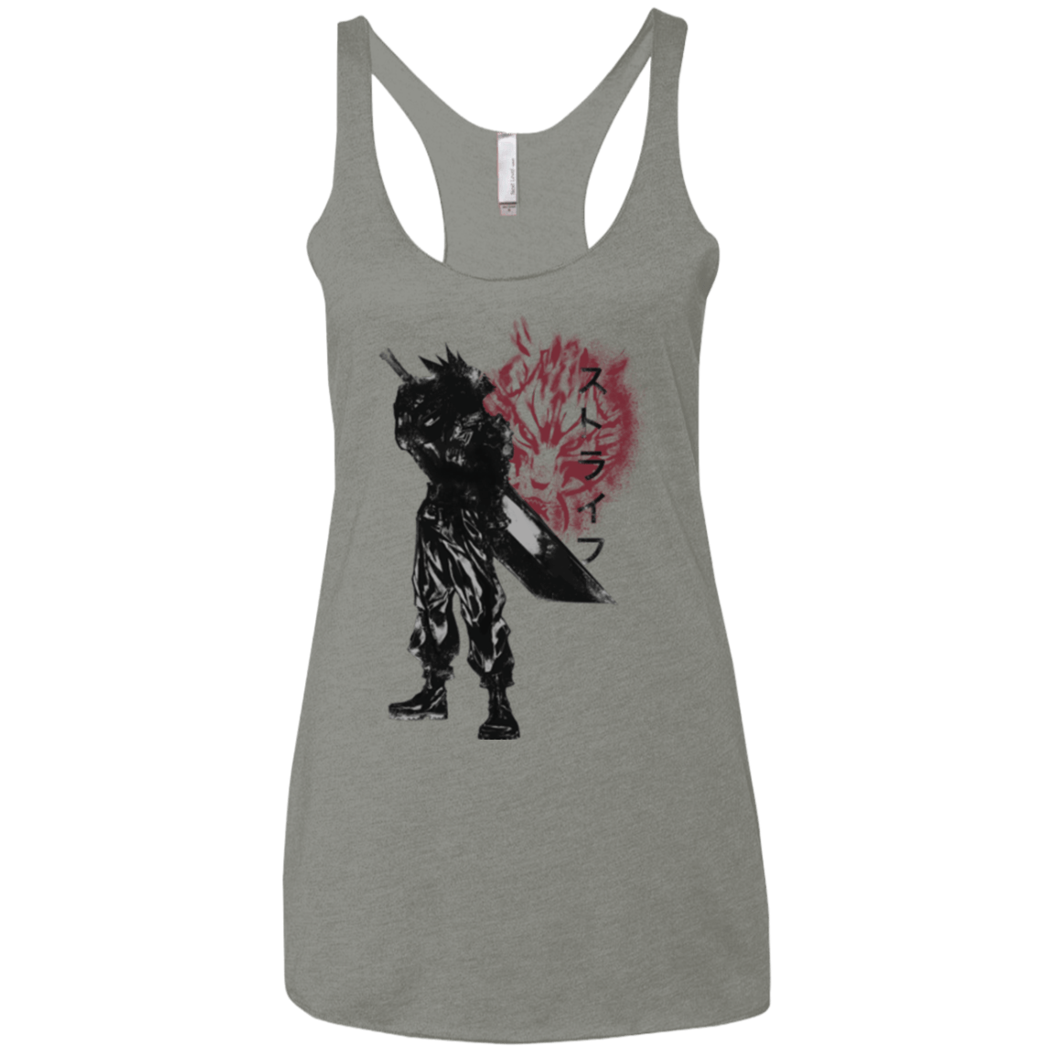 T-Shirts Venetian Grey / X-Small Ex Soldier Women's Triblend Racerback Tank
