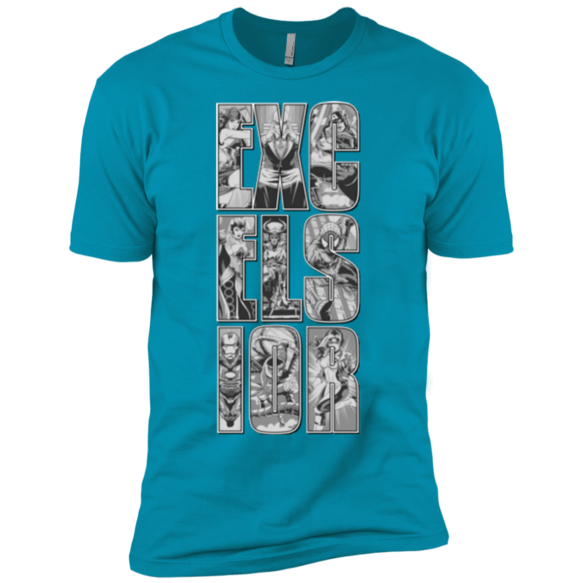 T-Shirts Turquoise / YXS Excelsior Boys Premium T-Shirt