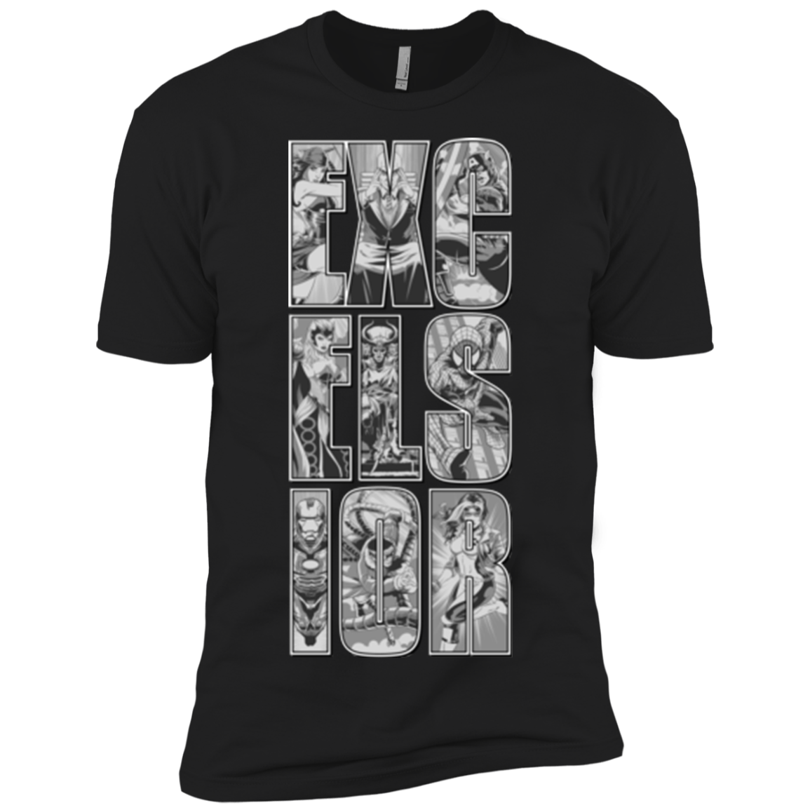 T-Shirts Black / X-Small Excelsior Men's Premium T-Shirt