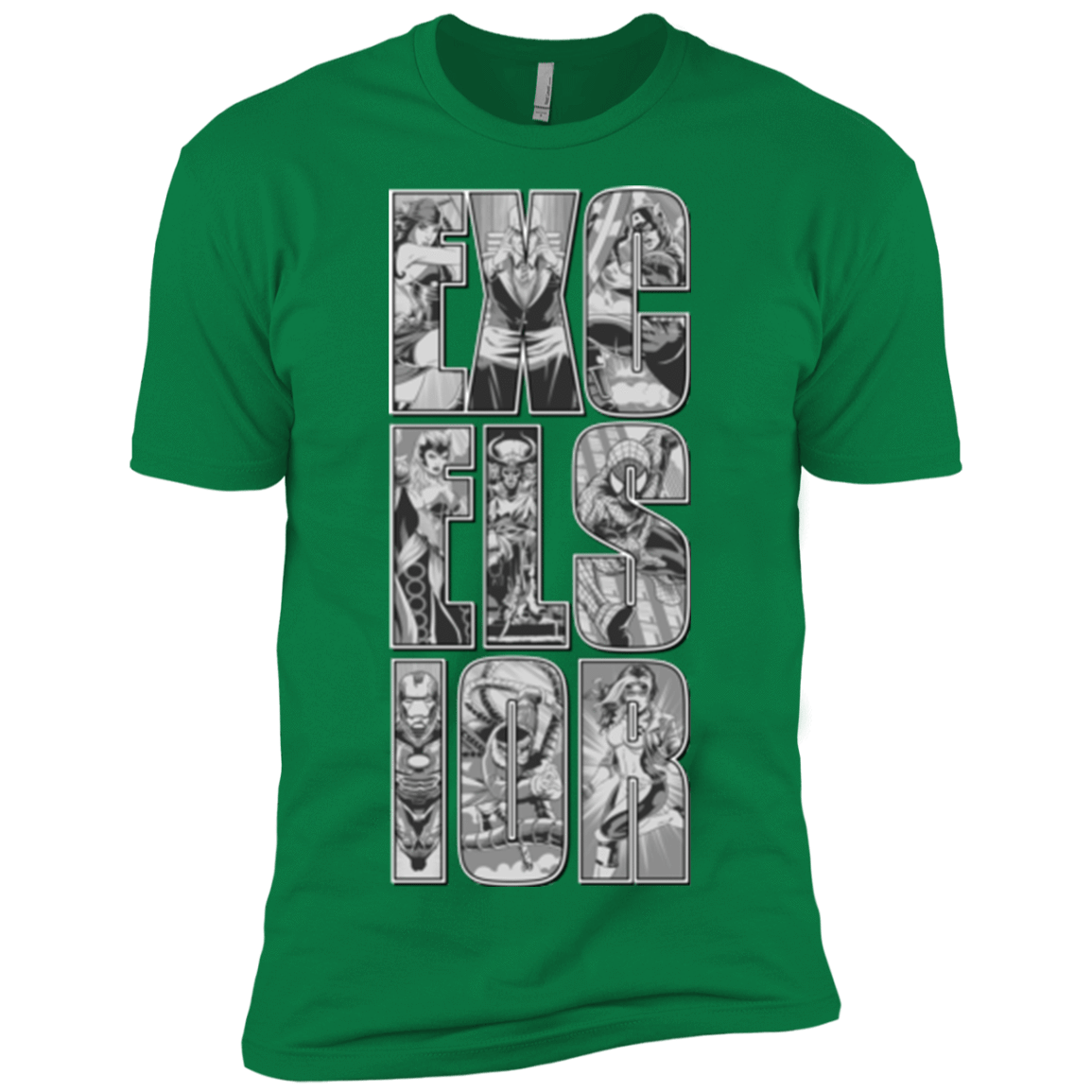 T-Shirts Kelly Green / X-Small Excelsior Men's Premium T-Shirt