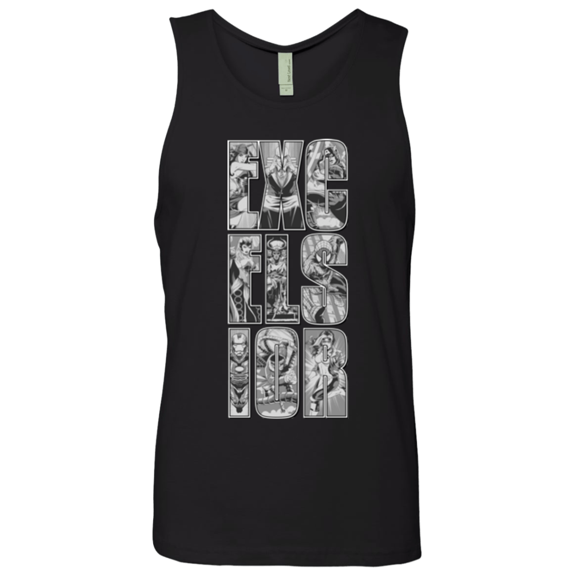 T-Shirts Black / Small Excelsior Men's Premium Tank Top