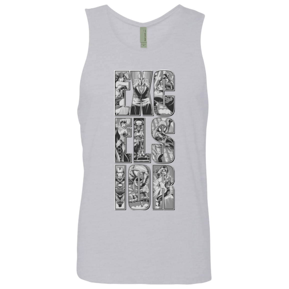 T-Shirts Heather Grey / Small Excelsior Men's Premium Tank Top