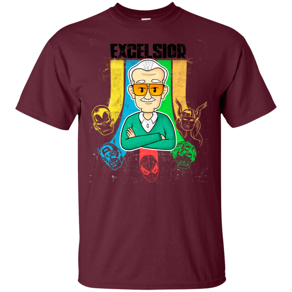 T-Shirts Maroon / S Excelsior T-Shirt