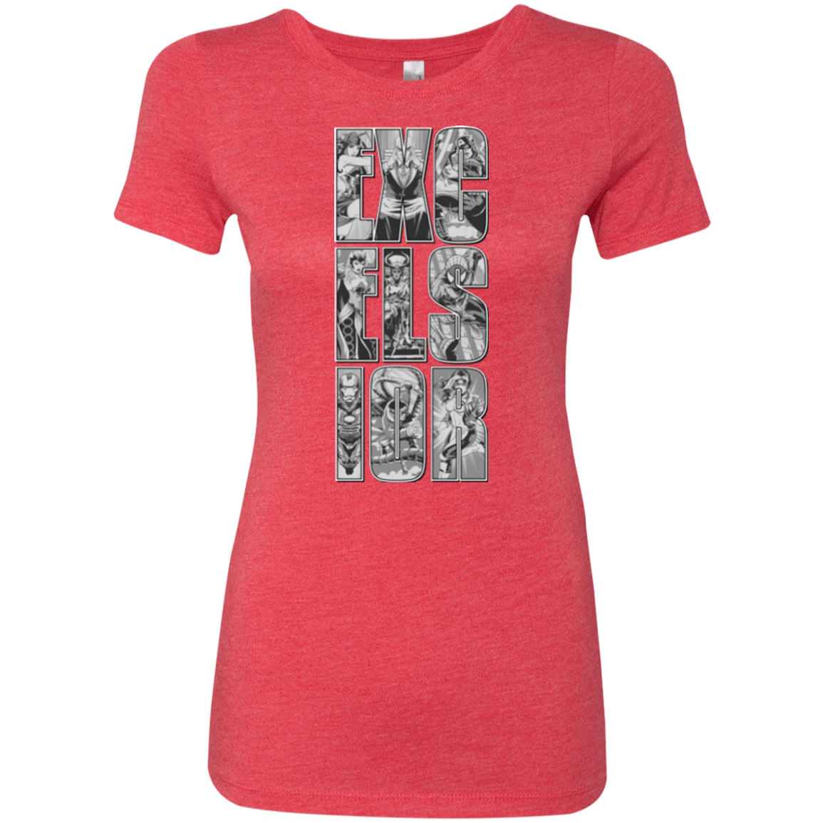 T-Shirts Vintage Red / Small Excelsior Women's Triblend T-Shirt