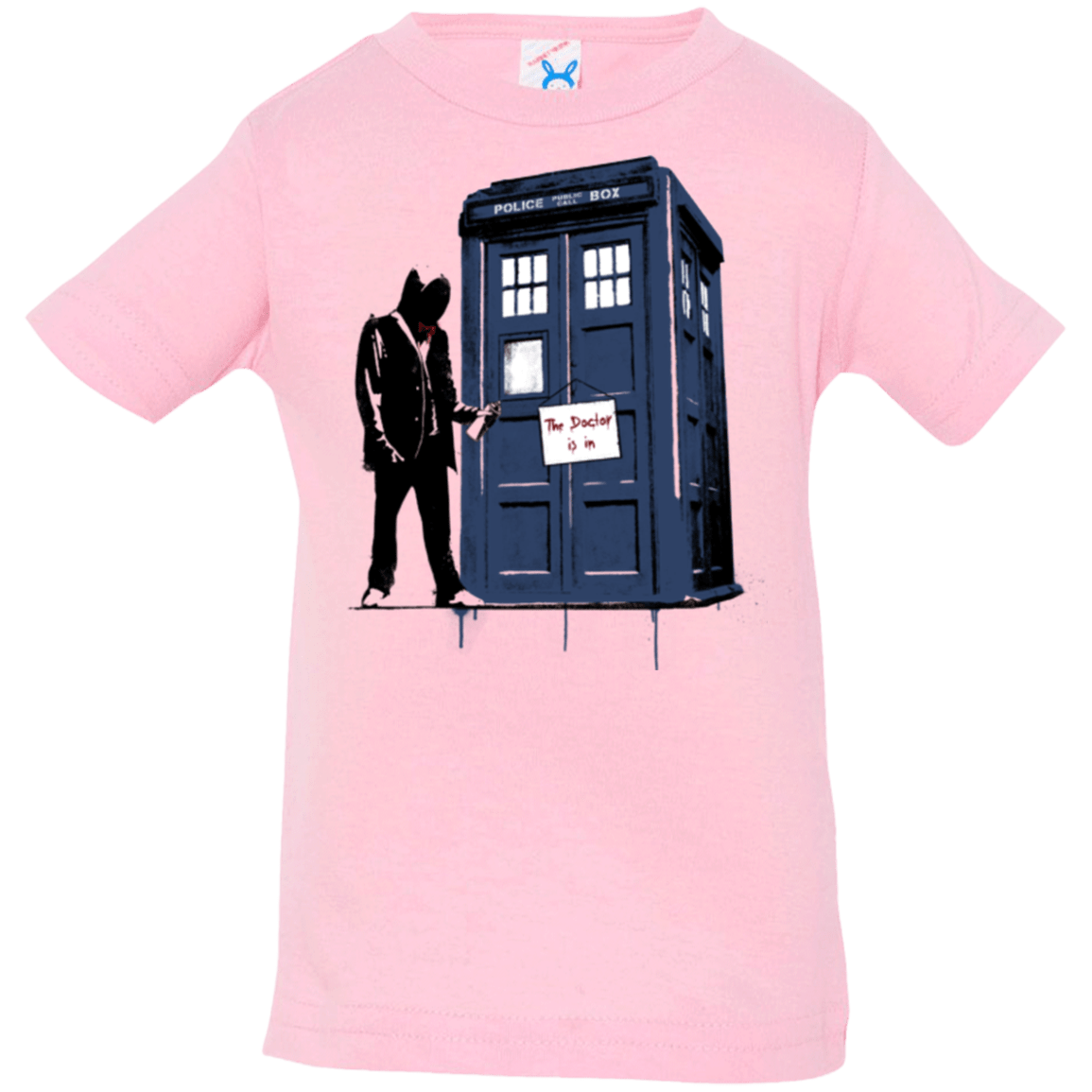 T-Shirts Pink / 6 Months Exit Through Tardis Infant Premium T-Shirt