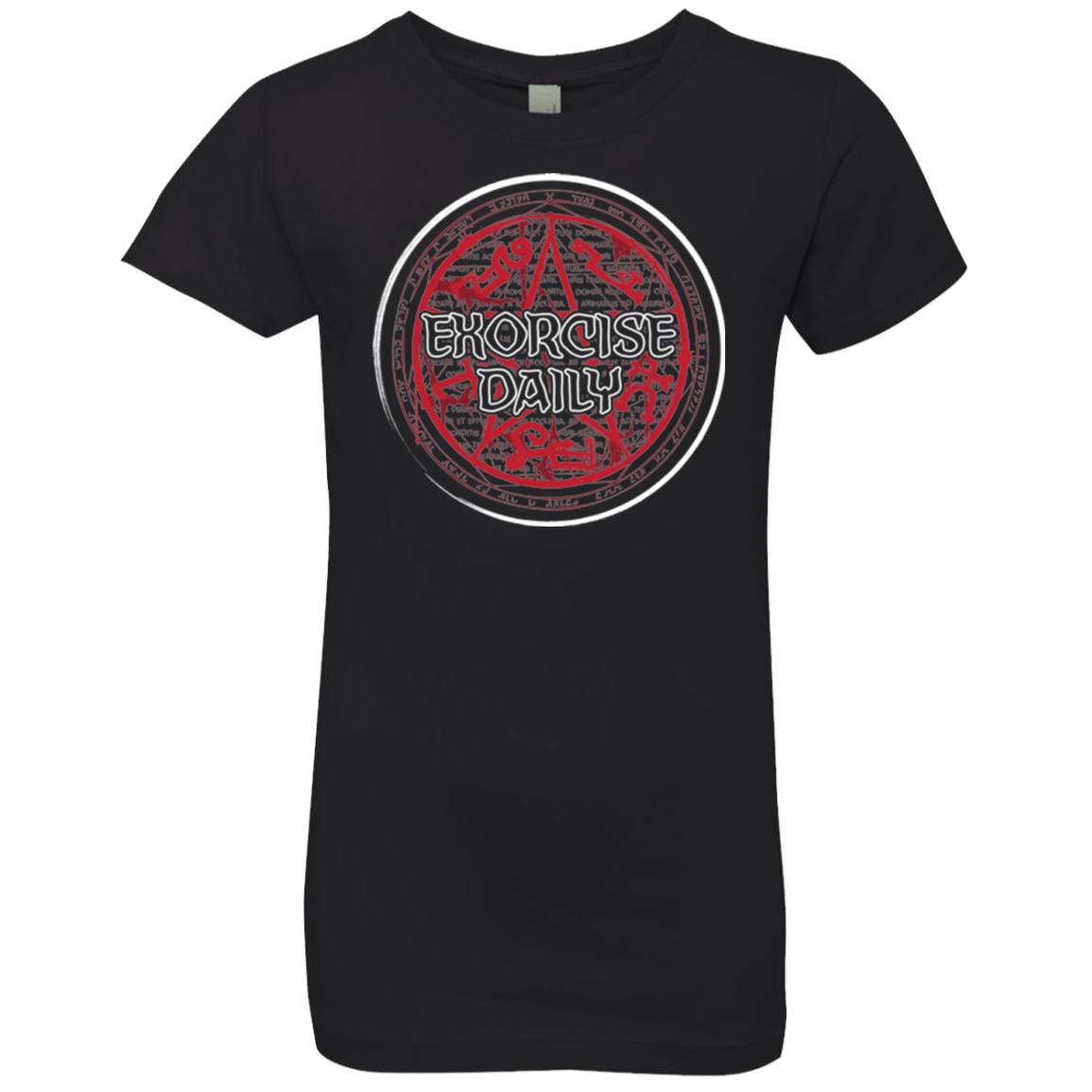 T-Shirts Black / YXS Exorcise Daily Girls Premium T-Shirt