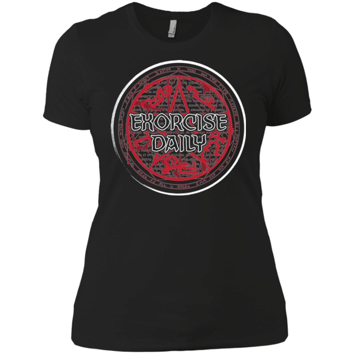 T-Shirts Black / X-Small Exorcise Daily Women's Premium T-Shirt