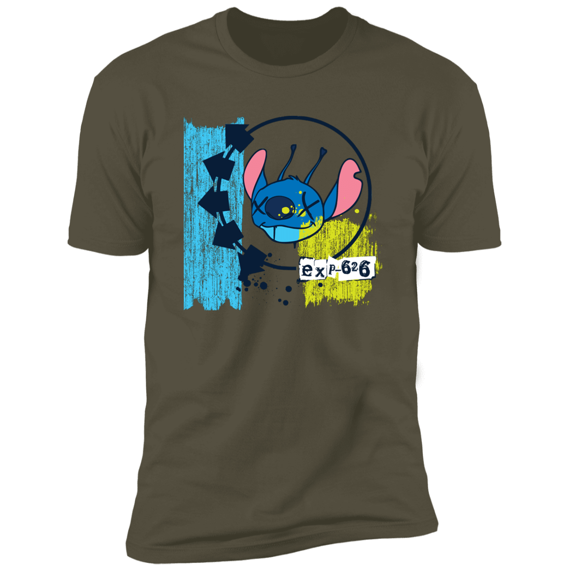 T-Shirts Military Green / S Exp-626 Men's Premium T-Shirt