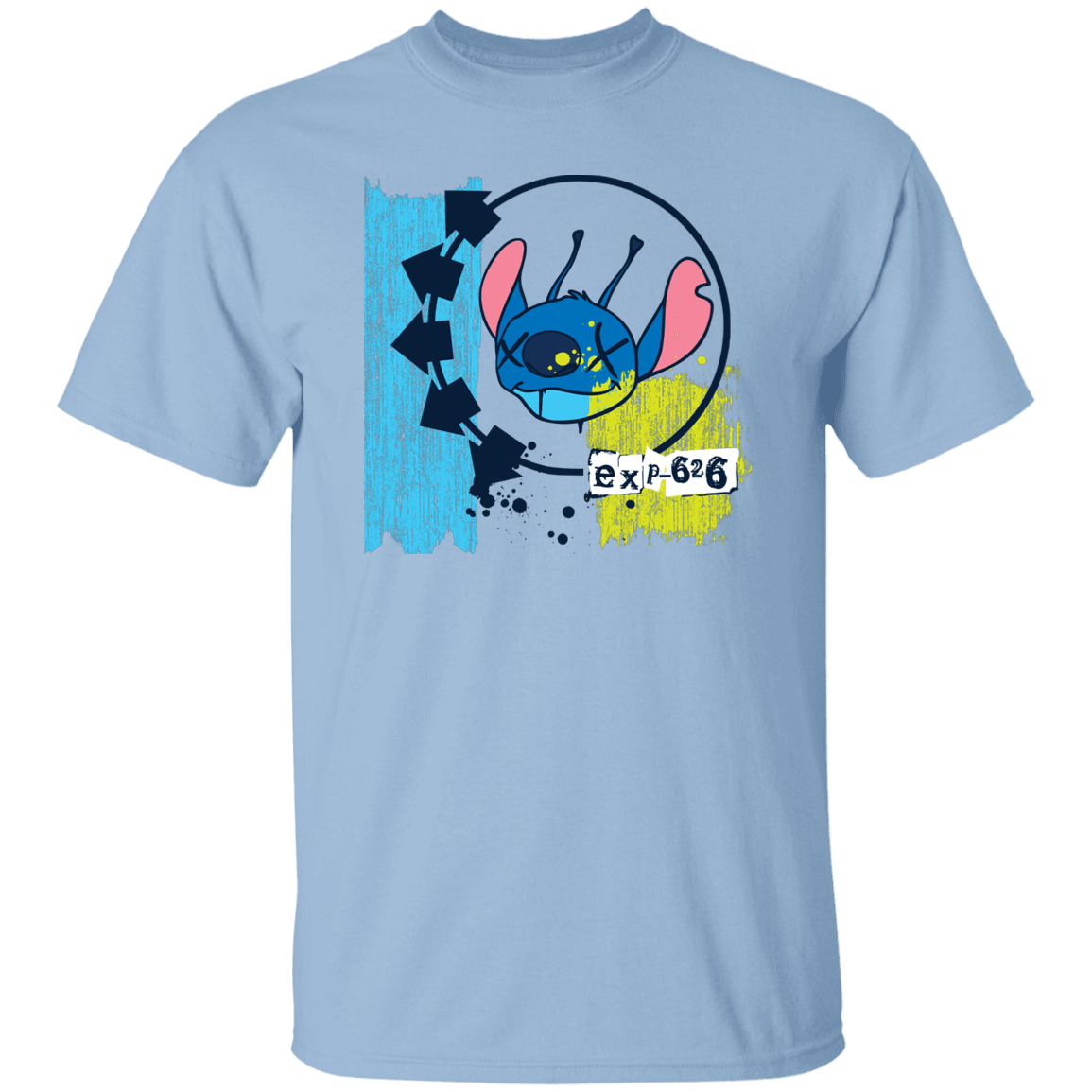 T-Shirts Light Blue / S Exp-626 T-Shirt