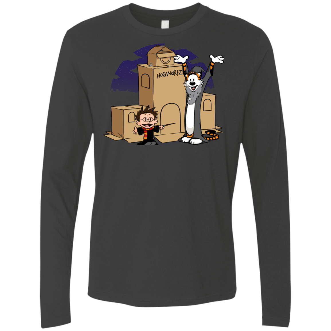 T-Shirts Heavy Metal / S Expecto Pretendum Men's Premium Long Sleeve