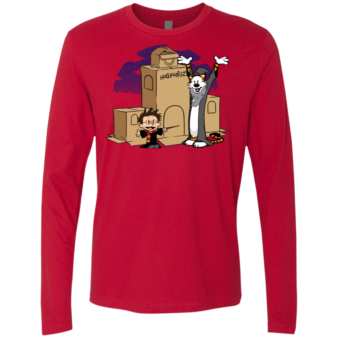 T-Shirts Red / S Expecto Pretendum Men's Premium Long Sleeve