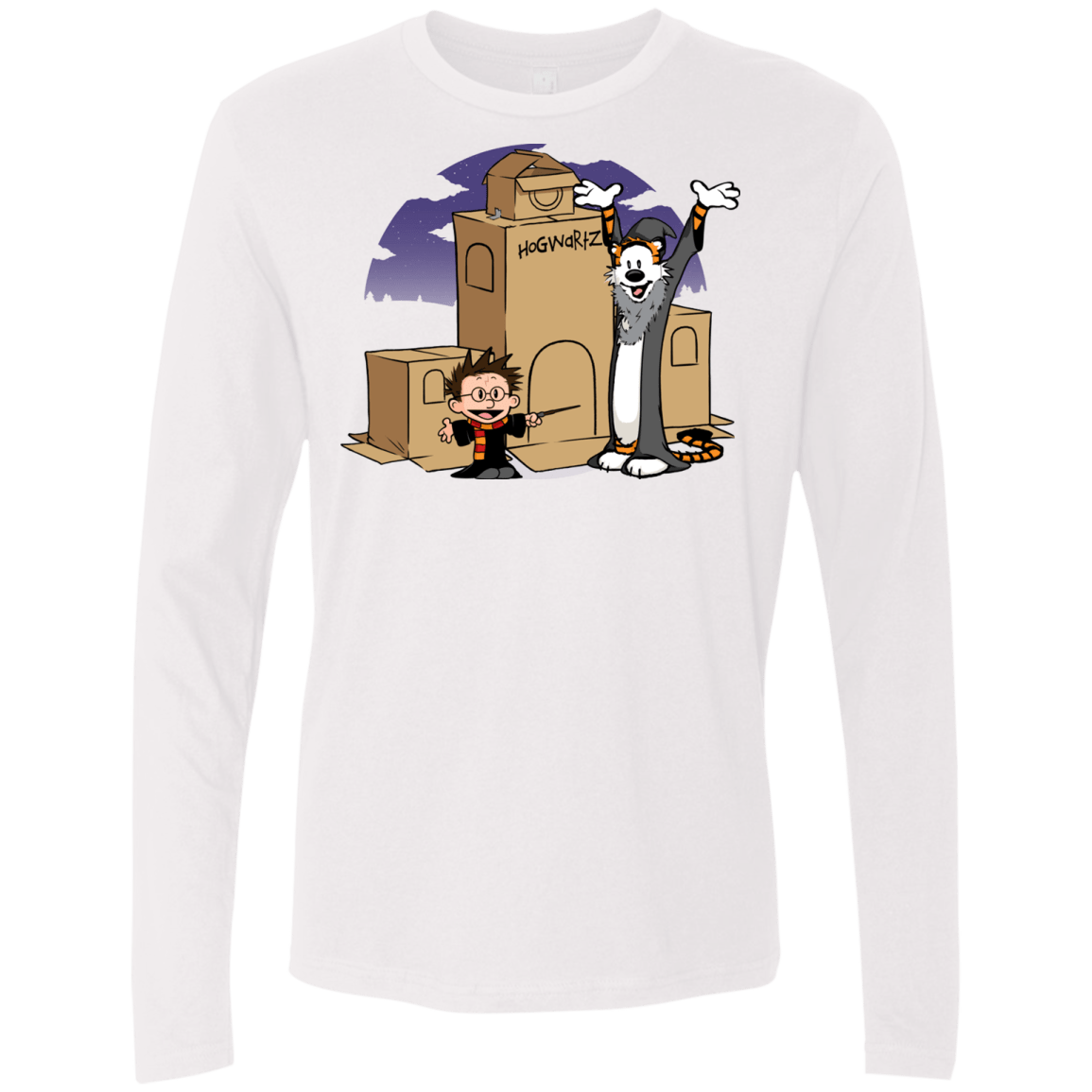 T-Shirts White / S Expecto Pretendum Men's Premium Long Sleeve