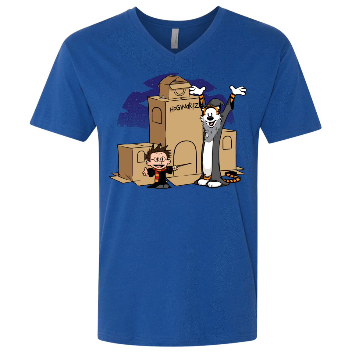 T-Shirts Royal / X-Small Expecto Pretendum Men's Premium V-Neck