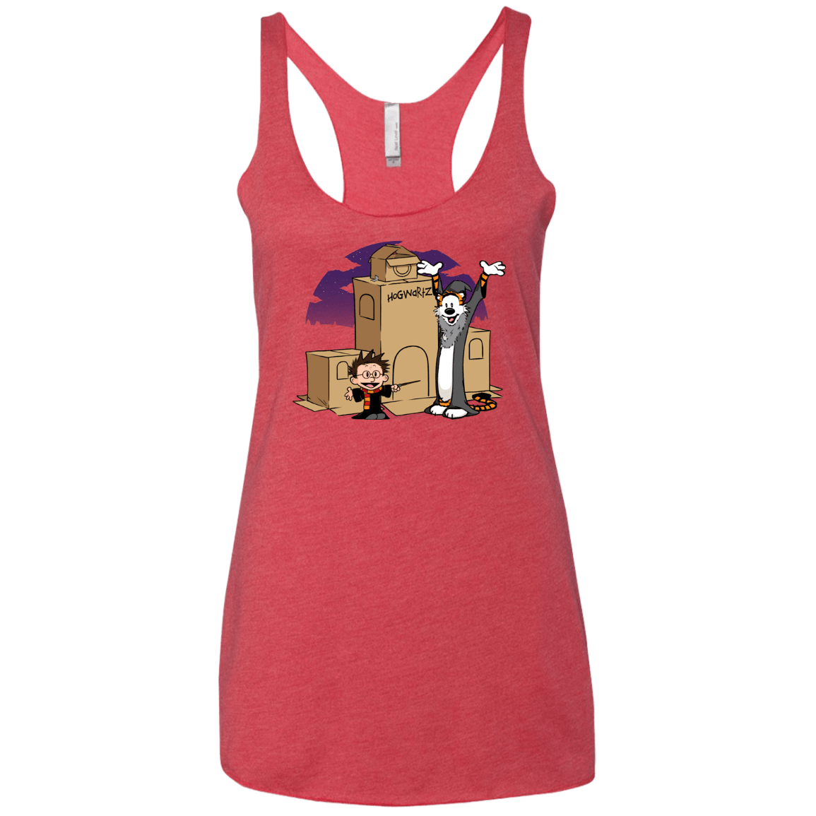 T-Shirts Vintage Red / X-Small Expecto Pretendum Women's Triblend Racerback Tank