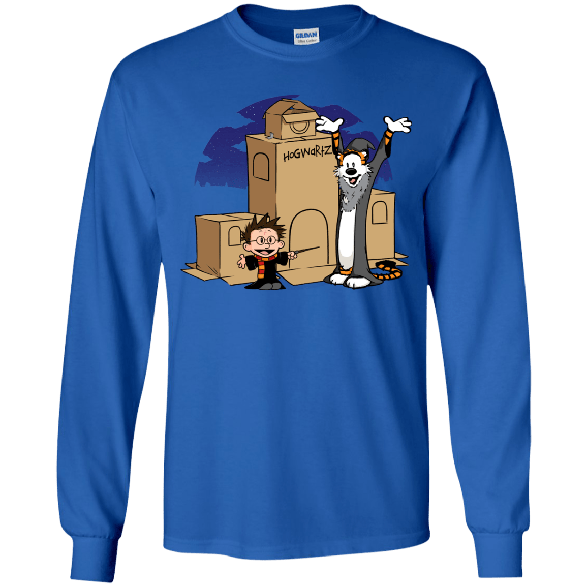 T-Shirts Royal / YS Expecto Pretendum Youth Long Sleeve T-Shirt