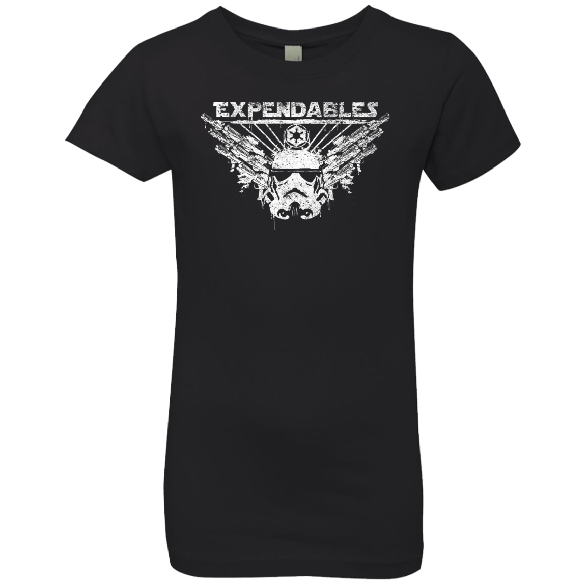 T-Shirts Black / YXS Expendable Troopers Girls Premium T-Shirt