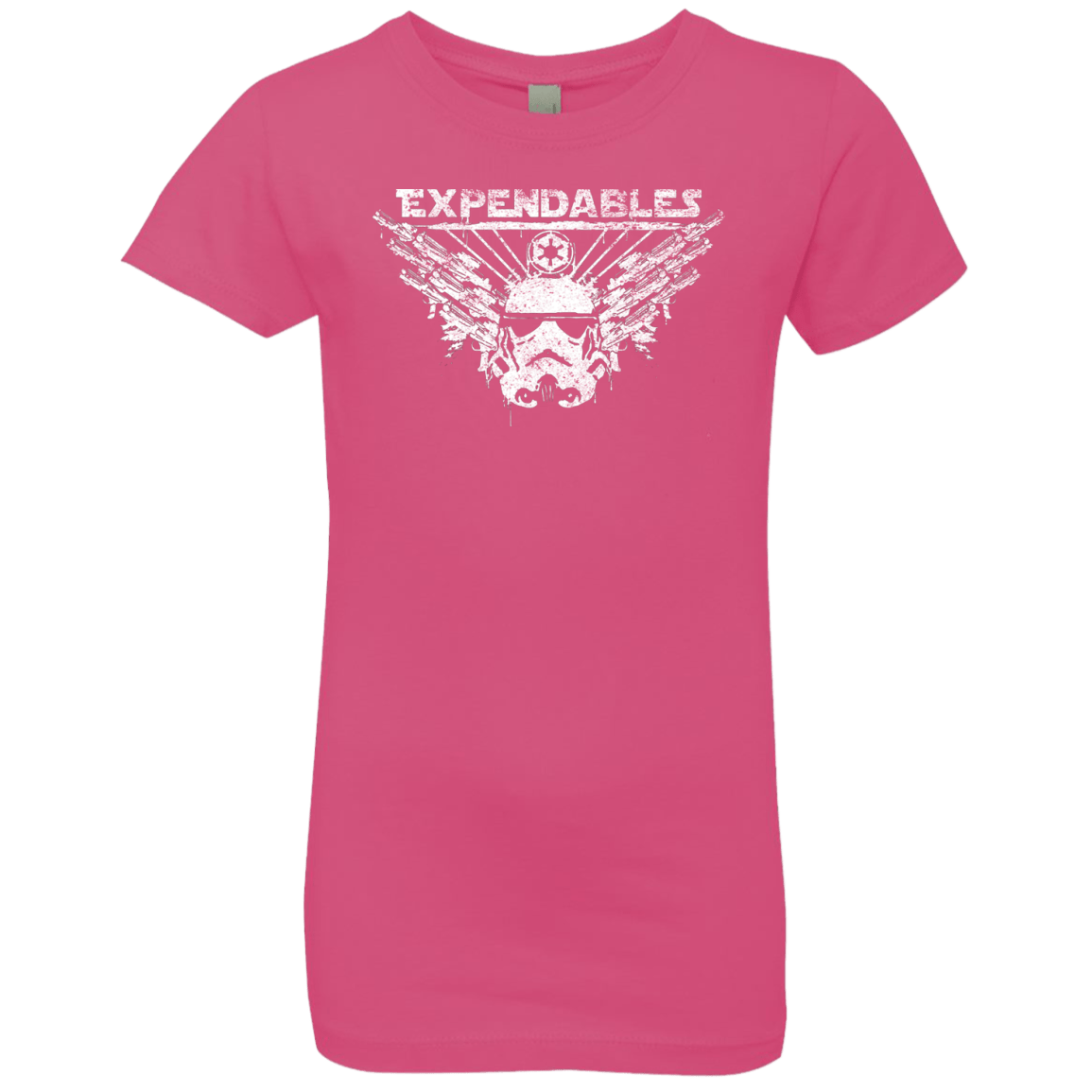 T-Shirts Hot Pink / YXS Expendable Troopers Girls Premium T-Shirt