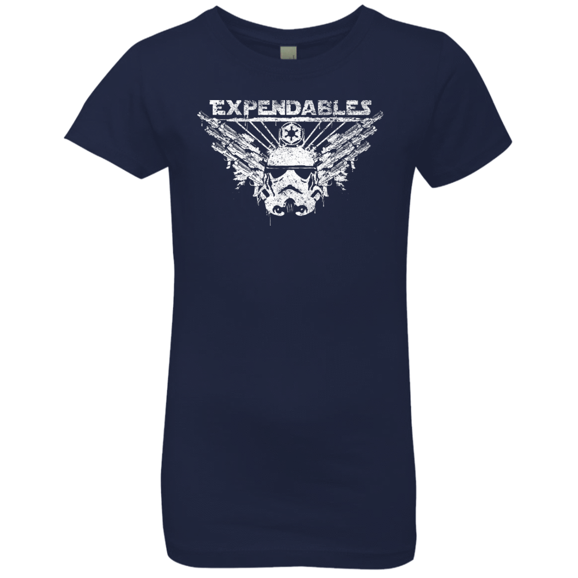 T-Shirts Midnight Navy / YXS Expendable Troopers Girls Premium T-Shirt