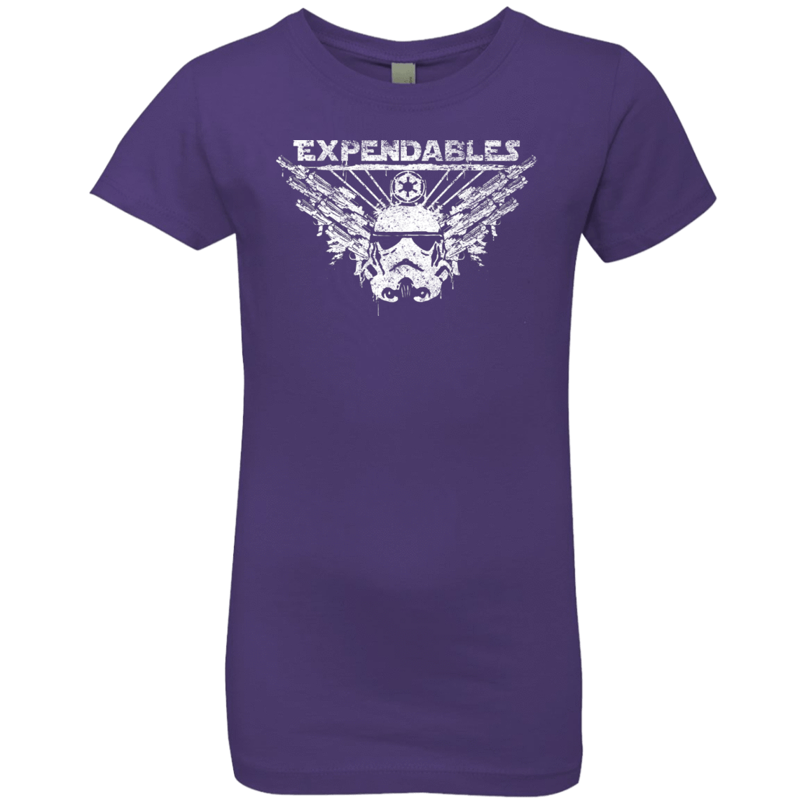 T-Shirts Purple Rush / YXS Expendable Troopers Girls Premium T-Shirt